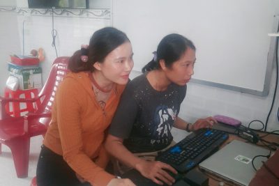 Tập thể giáo viên trường TH Nguyễn Bá Ngọc hưởng ứng Cuộc thi Bài giảng e-Learning