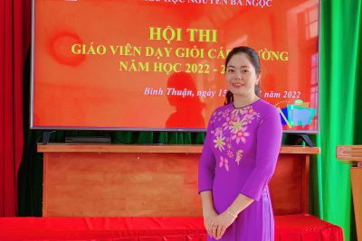 Trường TH Nguyễn Bá Ngọc tổ chức Hội thi GV dạy giỏi cấp trường